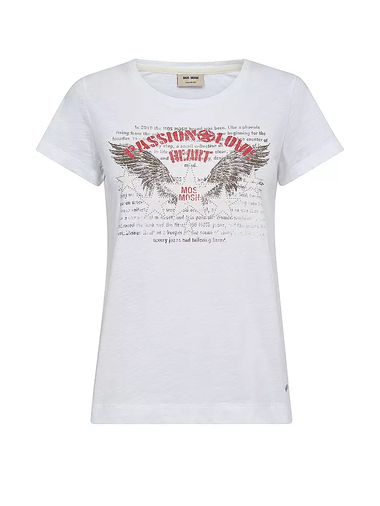 MOS MOSH | T-Shirt MMZIBBY | Bianco