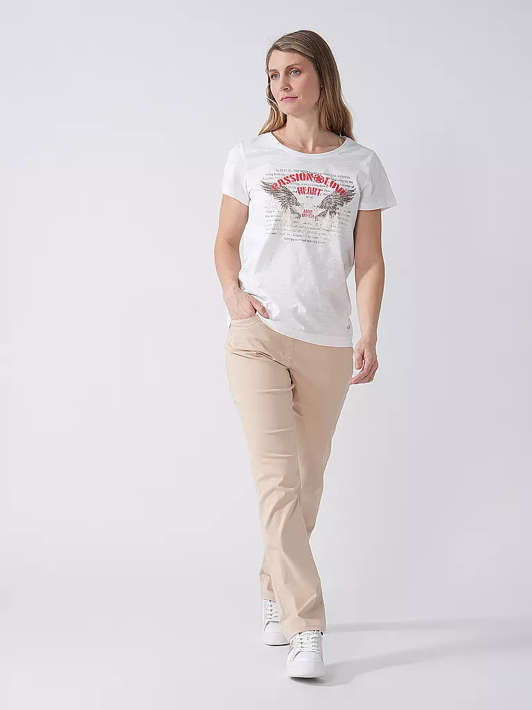 MOS MOSH | T-Shirt MMZIBBY | Bianco