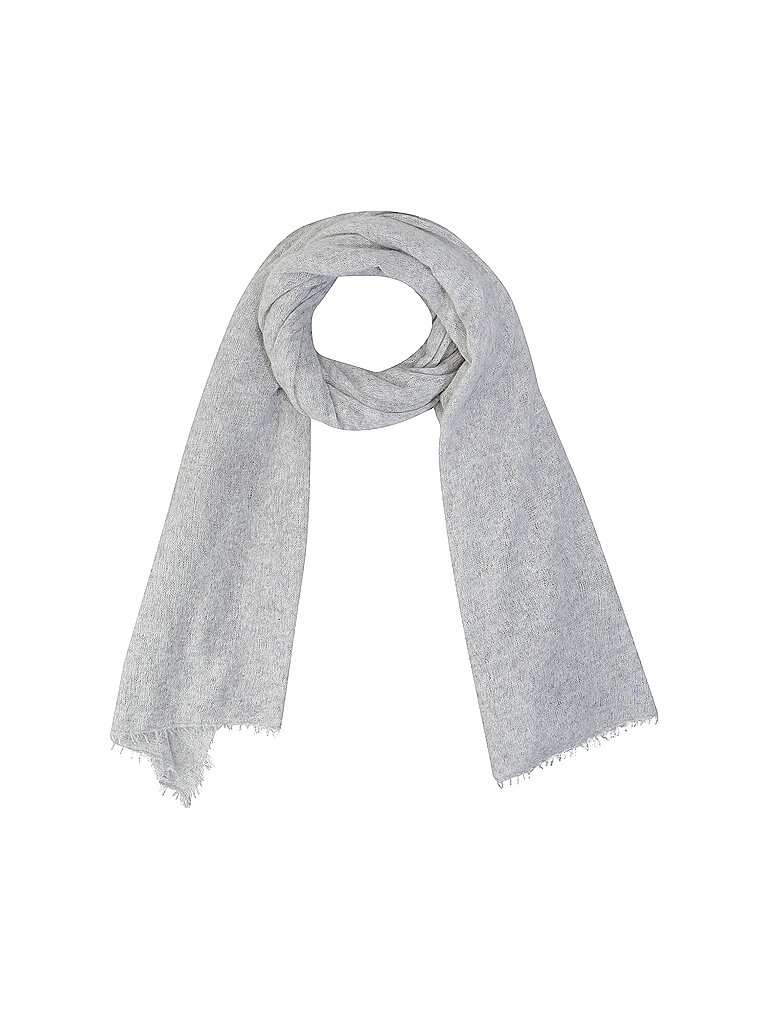Sciarpa in cashmere grigio chiaro