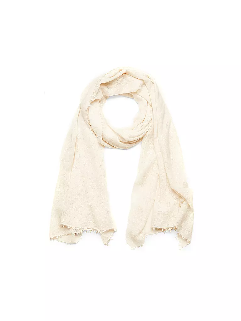 MOULETA | Sciarpa in cashmere | Crema