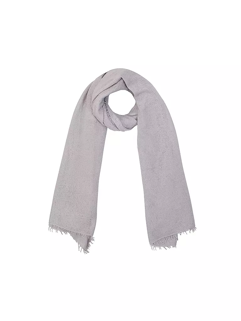 MOULETA | Sciarpa in cashmere | Grigio chiaro
