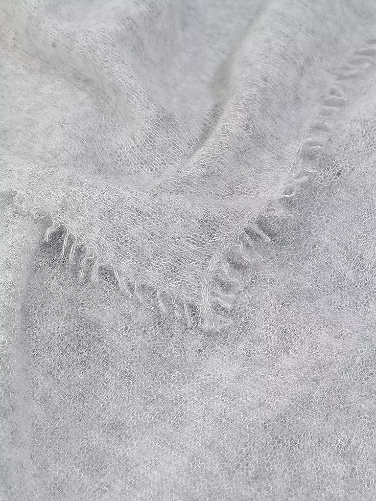 MOULETA | Sciarpa in cashmere | Grigio chiaro