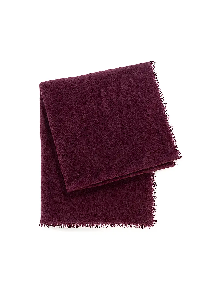 MOULETA | Sciarpa in cashmere | Rosso scuro