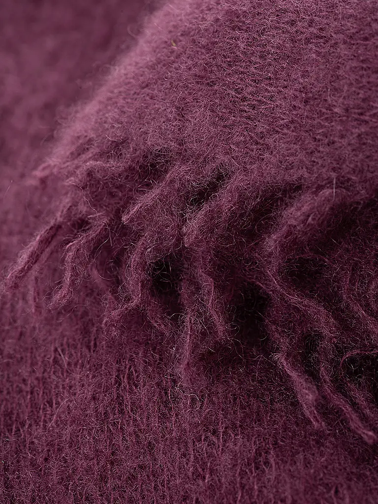 MOULETA | Sciarpa in cashmere | Rosso scuro