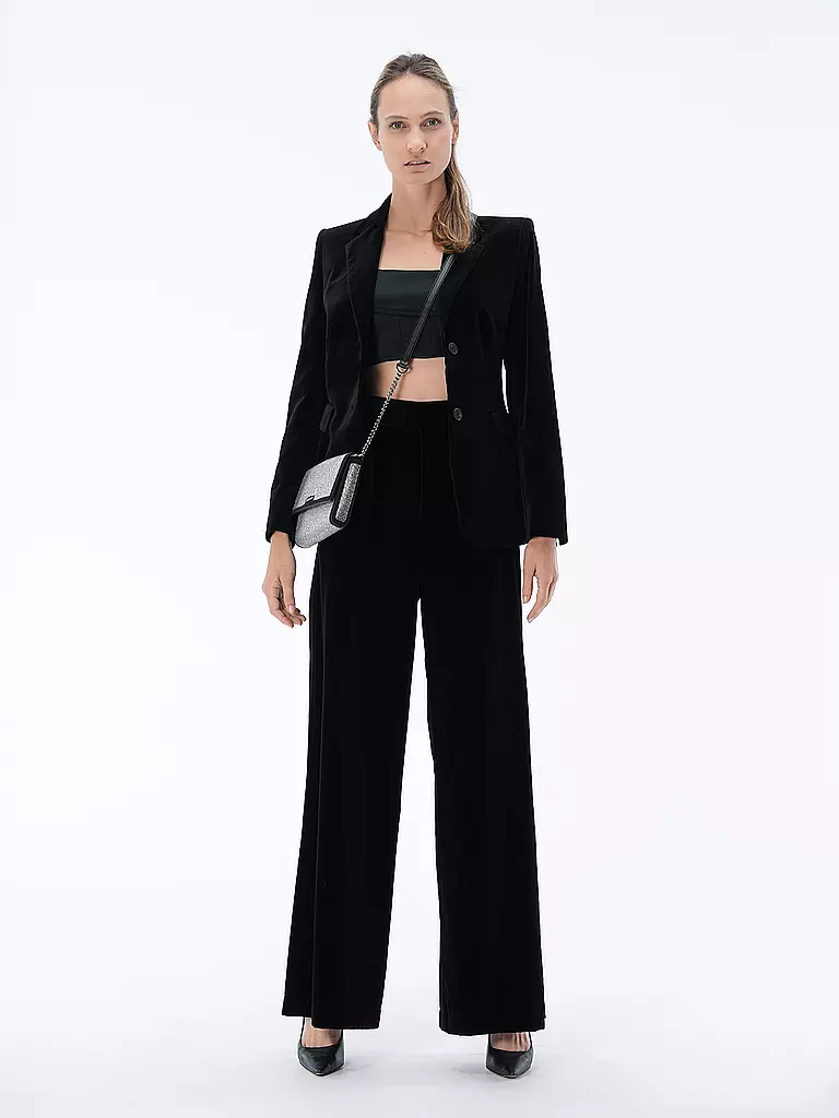 MSGM | Pantaloni Flared Fit | Nero