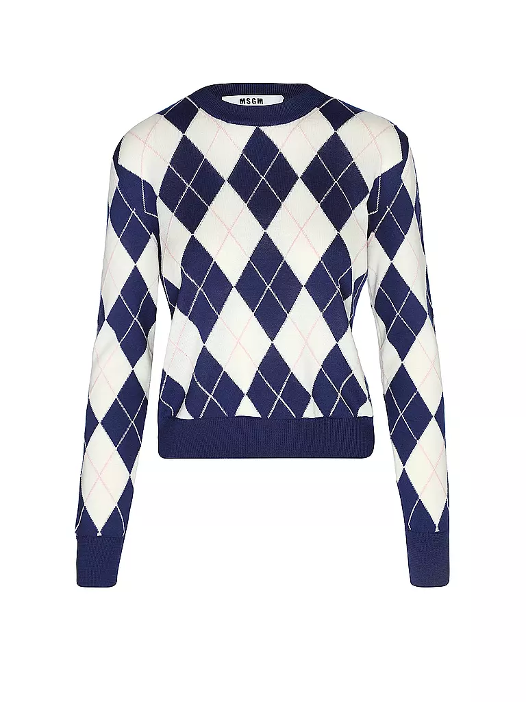 MSGM | Pullover | Blu scuro