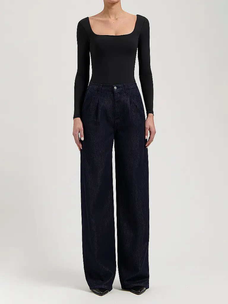 MUD JEANS | Jeans a gamba larga EVE | Blu scuro
