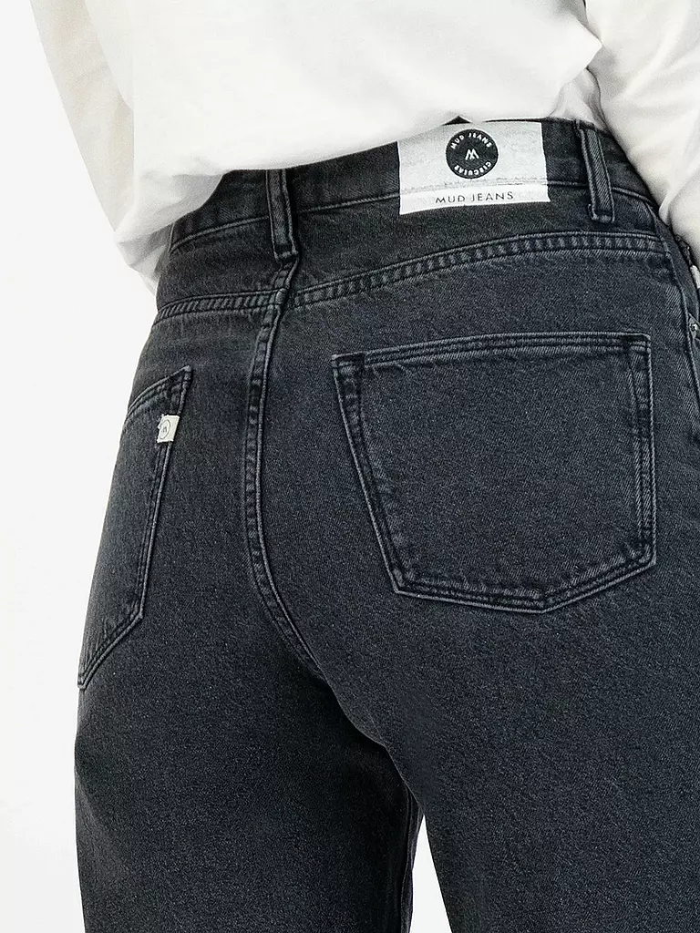 MUD JEANS | Jeans Straight RELAX ROSE | Nero