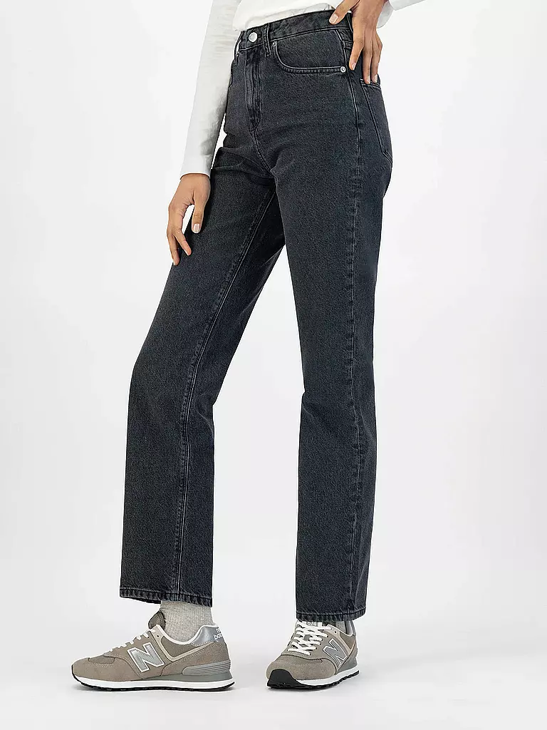MUD JEANS | Jeans Straight RELAX ROSE | Nero