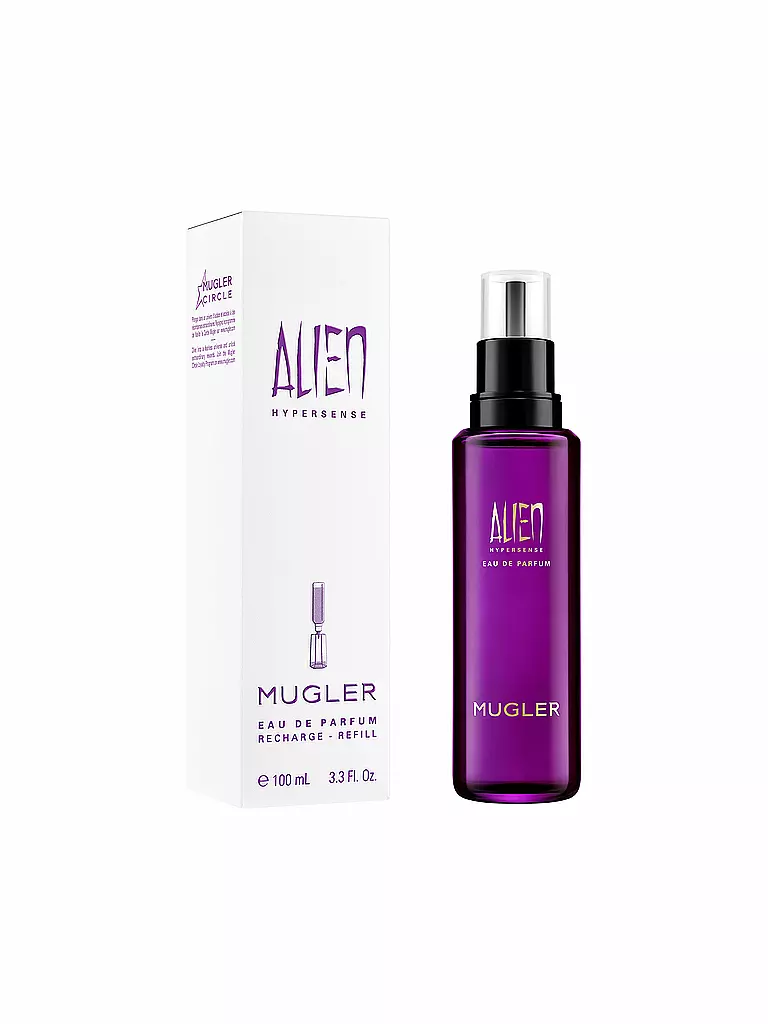MUGLER | Alien Hypersense Eau de Parfum 100ml Flacone di ricarica | Senza colore