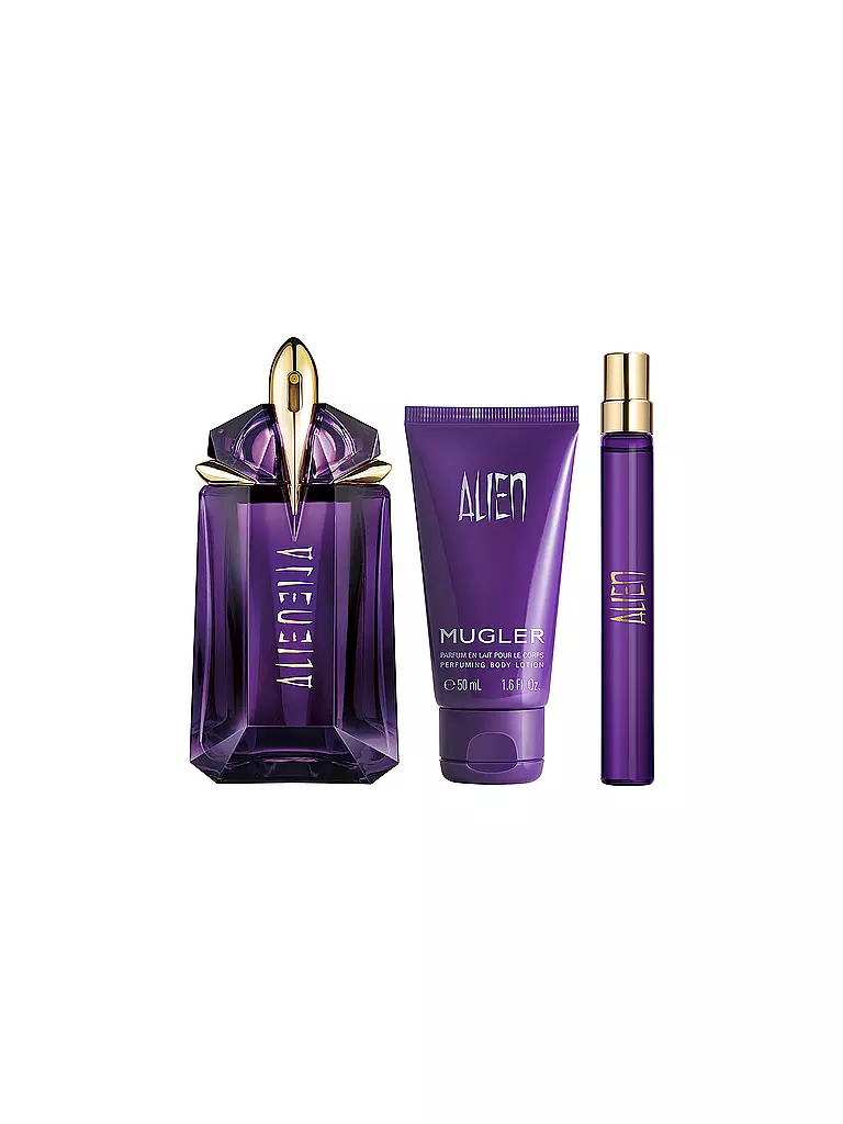 MUGLER | Cofanetto Regalo - Alien Eau de Parfum Set 60ml / 50ml / 10ml | Senza colore