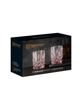 NACHTMANN | Set di 2 bicchieri da whisky Noblesse rosa 295 ml