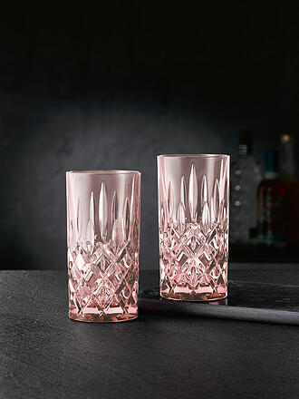 NACHTMANN | Set di 2 bicchieri da long drink NOBLESSE FRESH COLORS Rosa