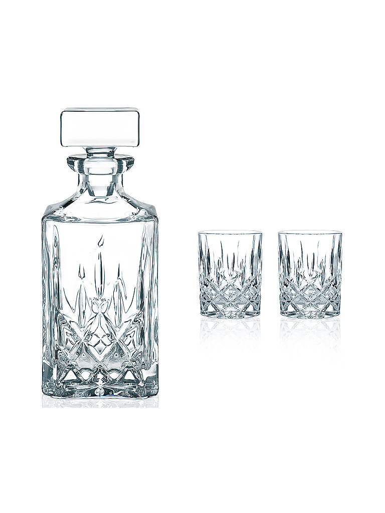 Set whisky 3 pz. Noblesse trasparente