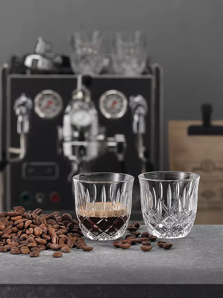 NACHTMANN | Espresso Doppio Glas 2er Set NOBLESSE Barista 90ml | Trasparente