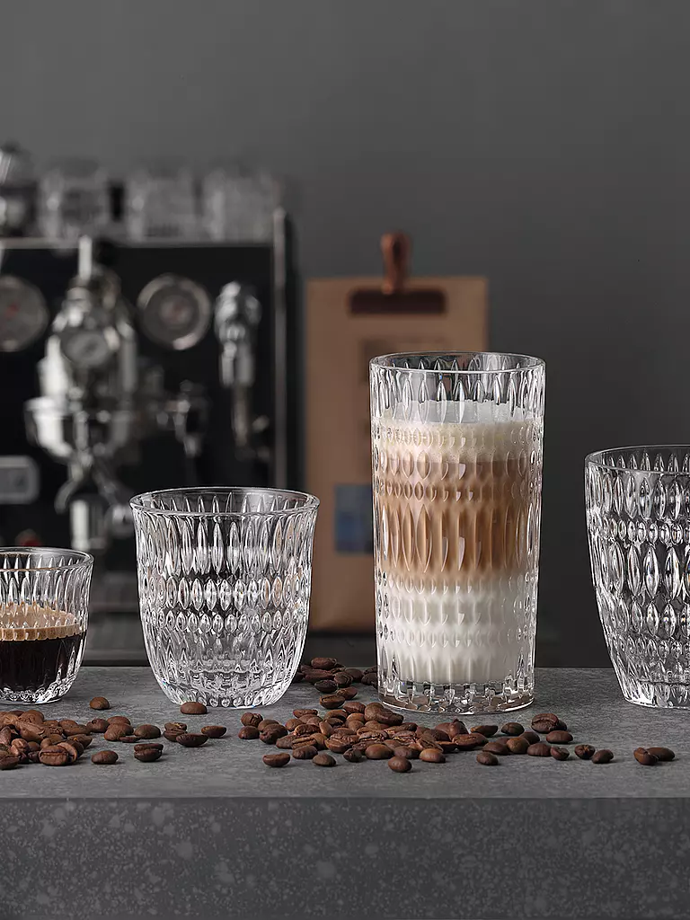 NACHTMANN | Latte Macchiato Glas 2er Set ETHNO Barista 434ml | 