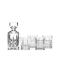 NACHTMANN | Set da whisky "Highland" da 5 pezzi (caraffa e 4 bicchieri tumbler) | Trasparente