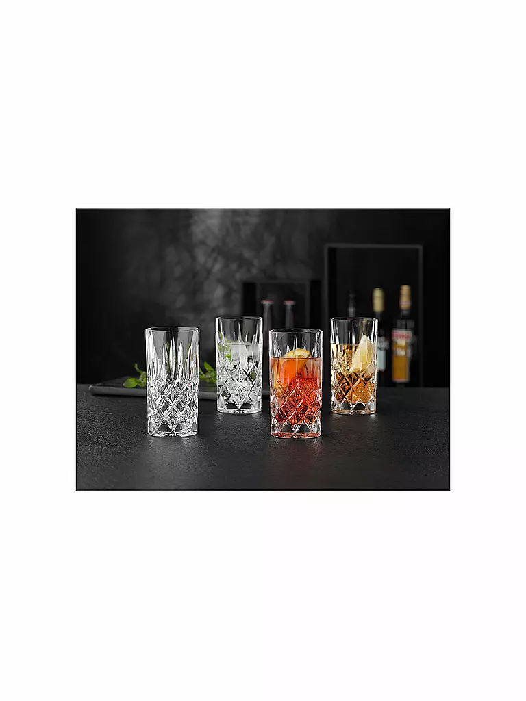 NACHTMANN | Set di 4 bicchieri da long drink NOBLESSE | Trasparente