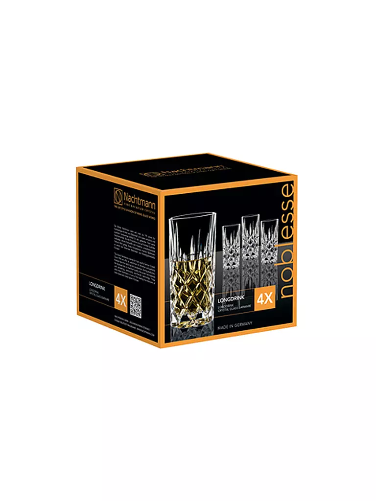 NACHTMANN | Set di 4 bicchieri da long drink NOBLESSE | 