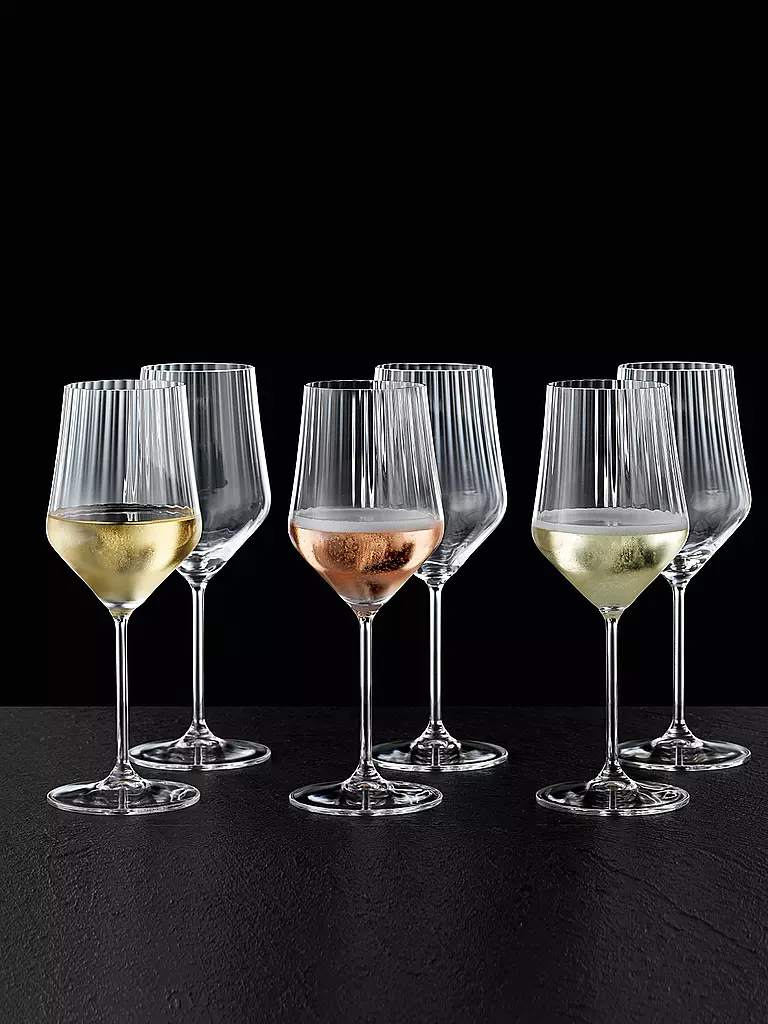 NACHTMANN | Set di 6 bicchieri da vino bianco APERITIVO, 490 ml | Trasparente