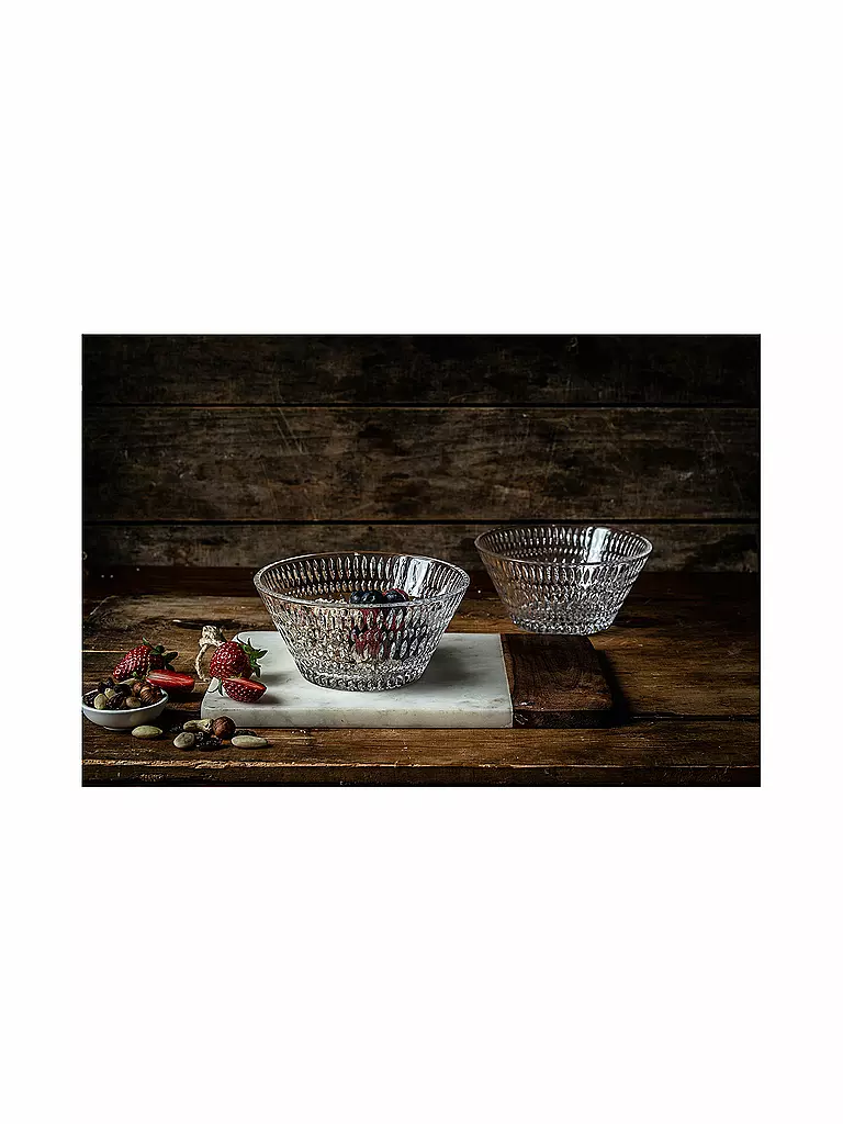 NACHTMANN | Set di ciotole da 2 pezzi Ethno 16,5 cm | Trasparente