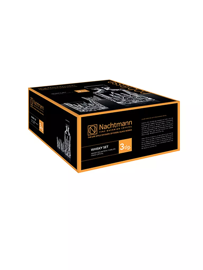 NACHTMANN | Set whisky 3 pz. Noblesse | 