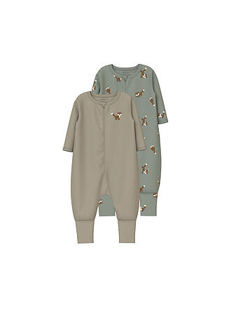 NAME IT | Tutina da notte per neonato, confezione da 2, NBMNIGHTSUIT
