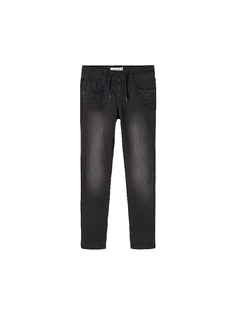 Jeans slim fit da ragazzo NKMRYAN nero 134