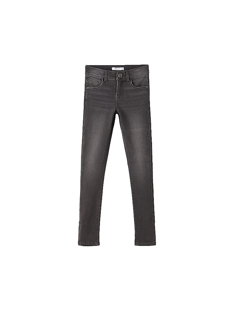 Jeans slim fit da ragazza NKFPOLLY grigio 92