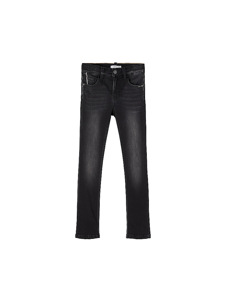 Jeans slim fit NKMTHEO da ragazzo nero 116