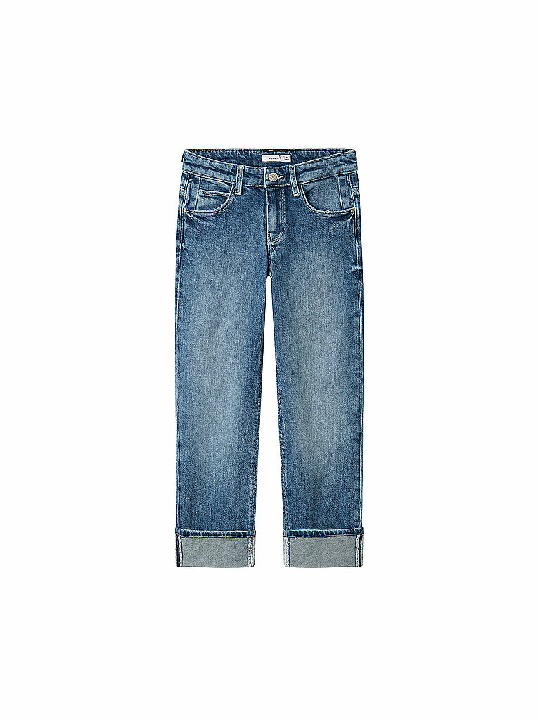 Jeans da ragazza regular fit NKFROSE blu 164