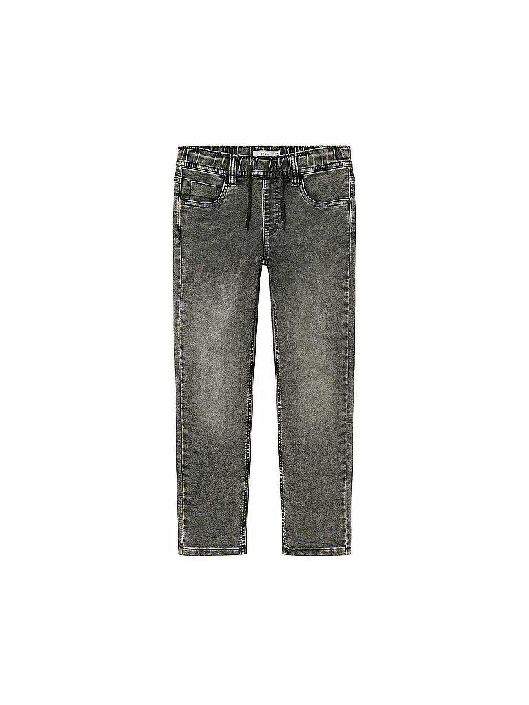 Jeans slim fit da ragazzo NKMROBIN DNMTHAYERS grigio 152