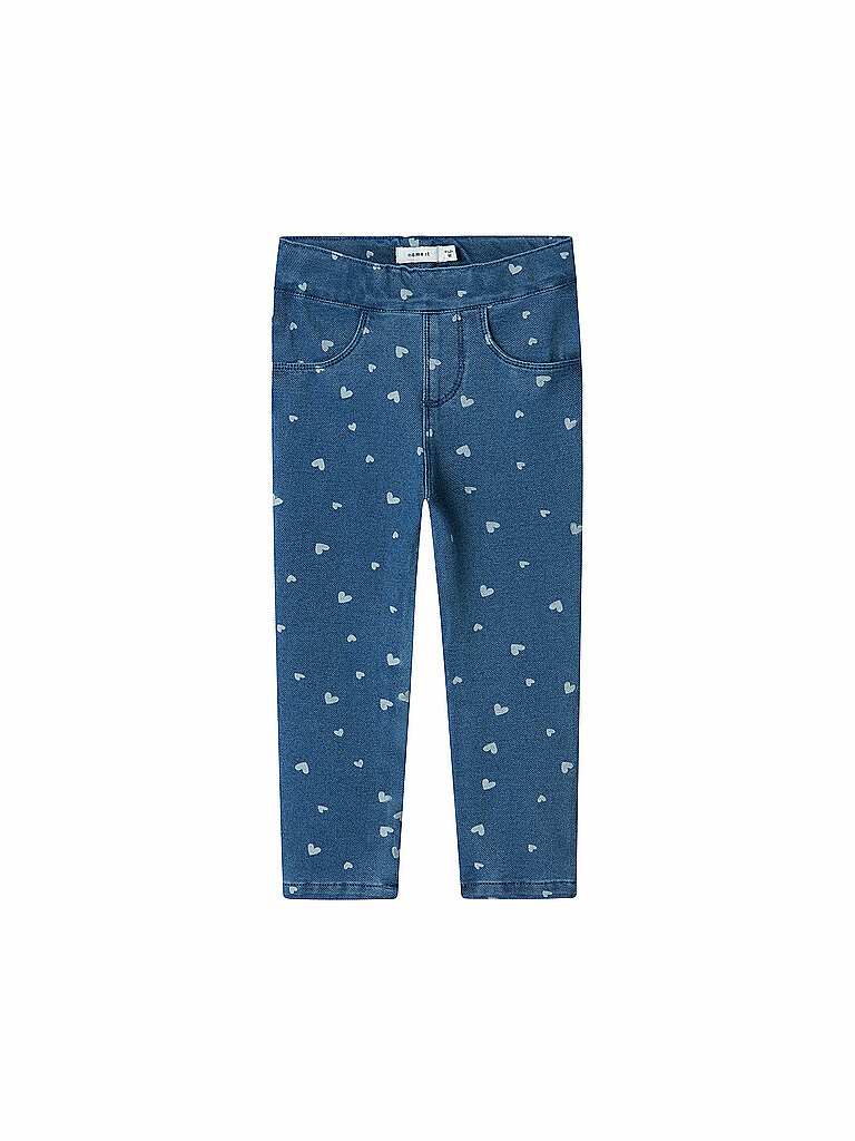 Jeans slim fit da bambina NMFSALLI blu 80