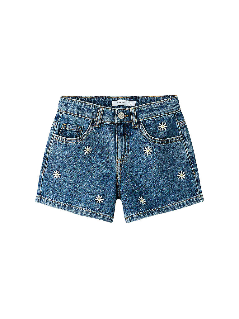 Shorts da ragazza NKFBELLA blu 92