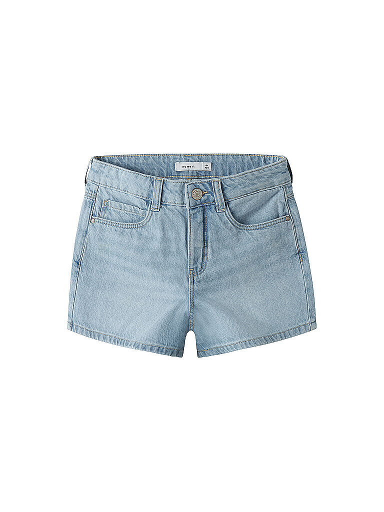 Shorts da ragazza NKFROSE azzurro 104