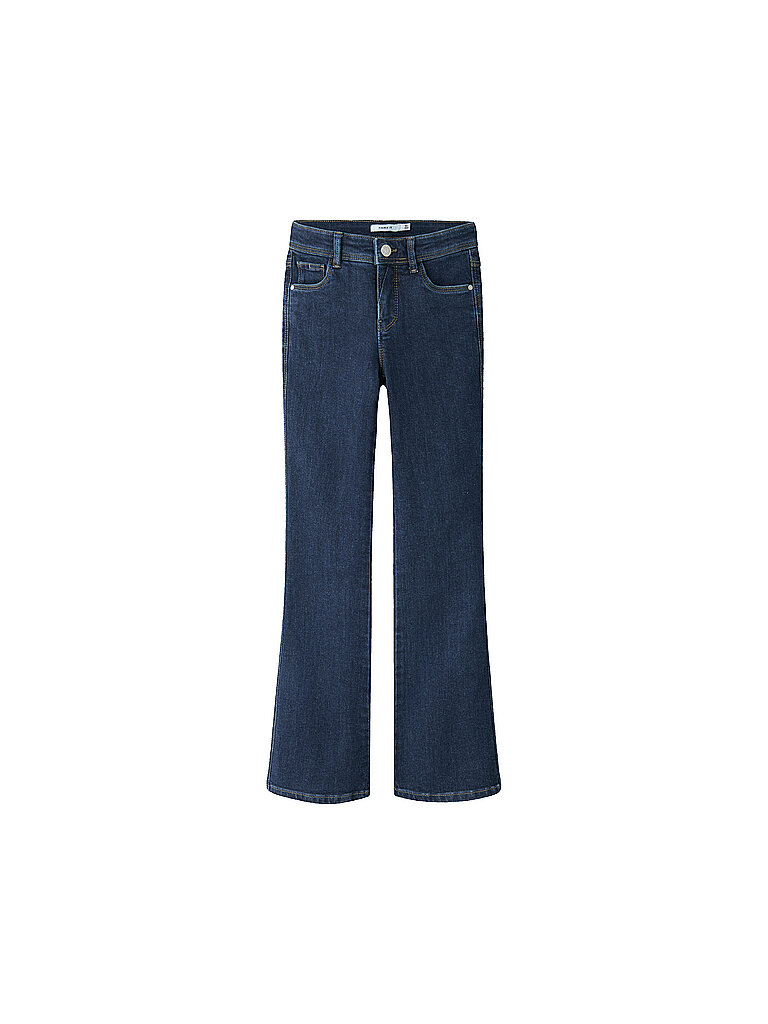 Jeans bootcut da bambina NKFPOLLY blu 128