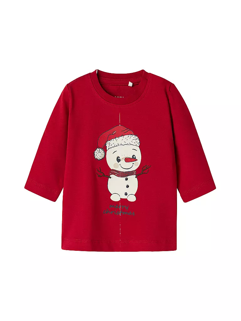 NAME IT | Baby Maglietta a maniche lunghe NBMFA | Rosso