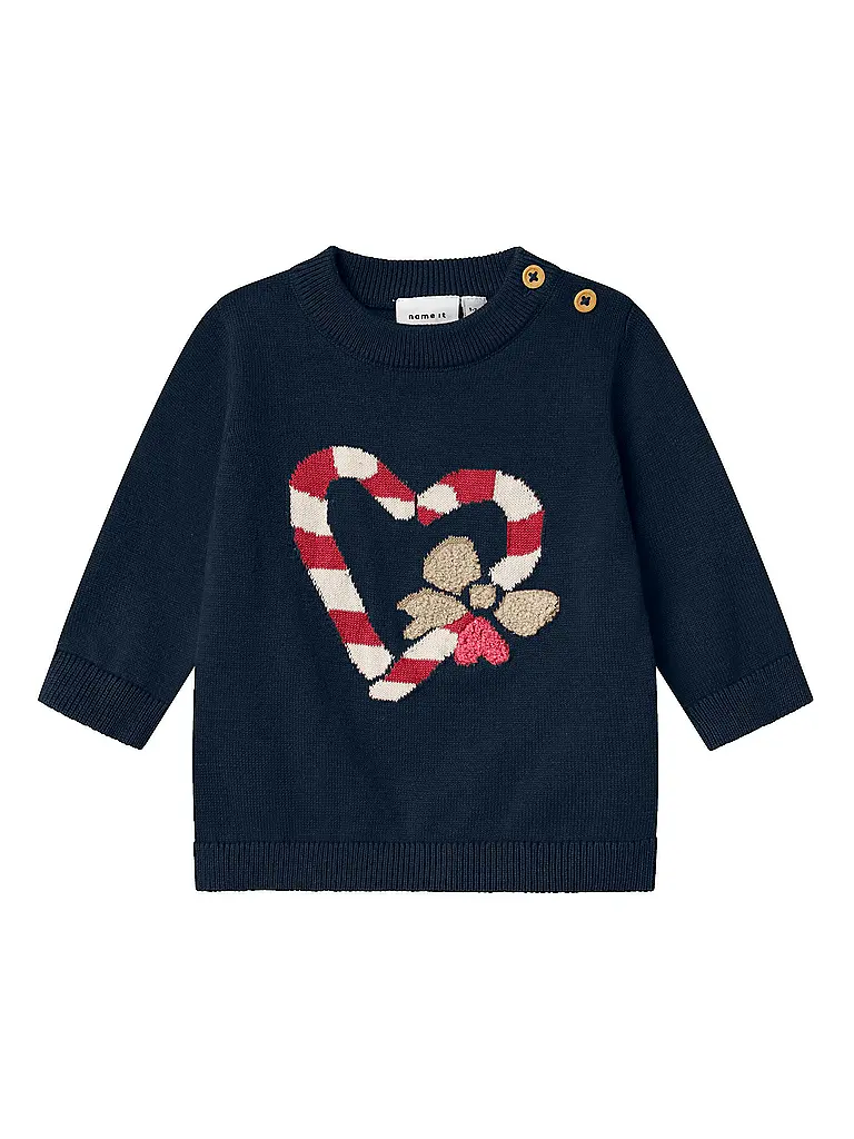 NAME IT | Baby Pullover NBFREAMO | Blu scuro