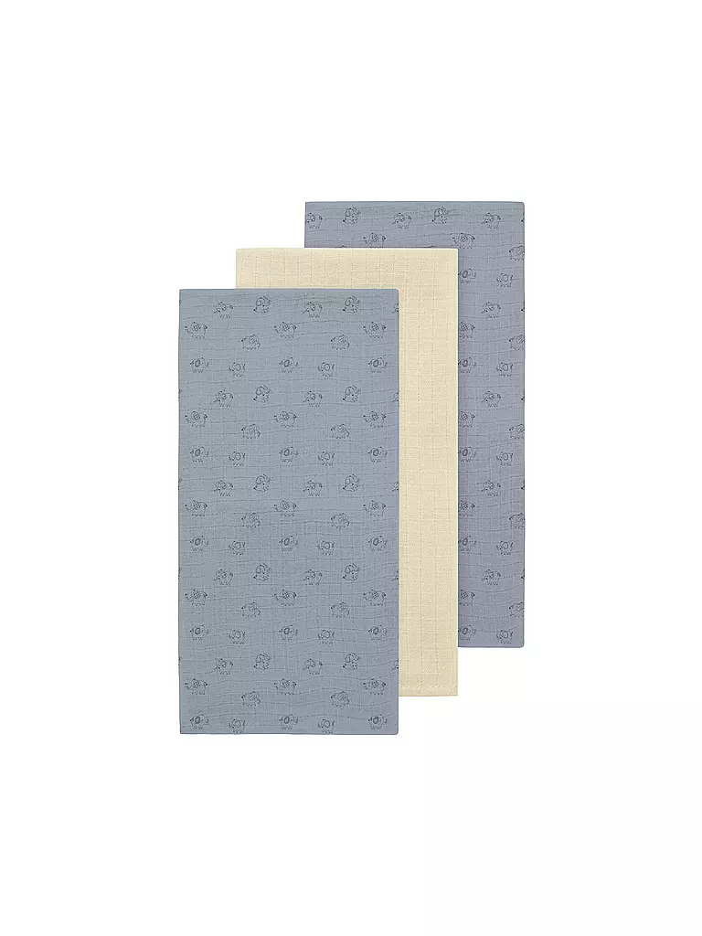 NAME IT | Babytuch 3erPkg. NBNOHAPPY | Blu