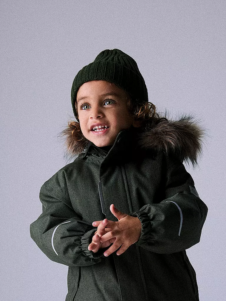 NAME IT | Berretto da bambino - Cuffia NMNMAB | Oliva