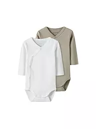 NAME IT | Body neonato confezione da 2 NBNBODY | Beige