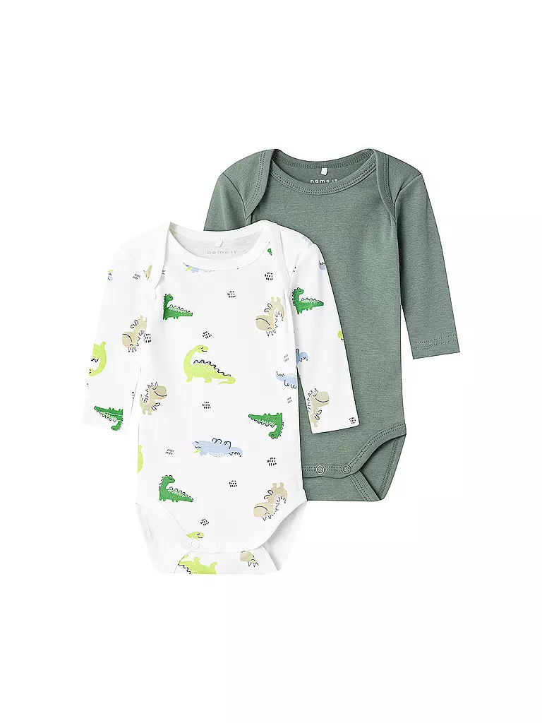 NAME IT | Body neonato confezione da 2 | Bianco