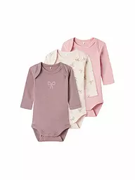 NAME IT | Body neonato confezione da 3 NBFBODY | Fucsia