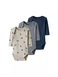 NAME IT | Body neonato confezione da 3 NBMBODY | Beige