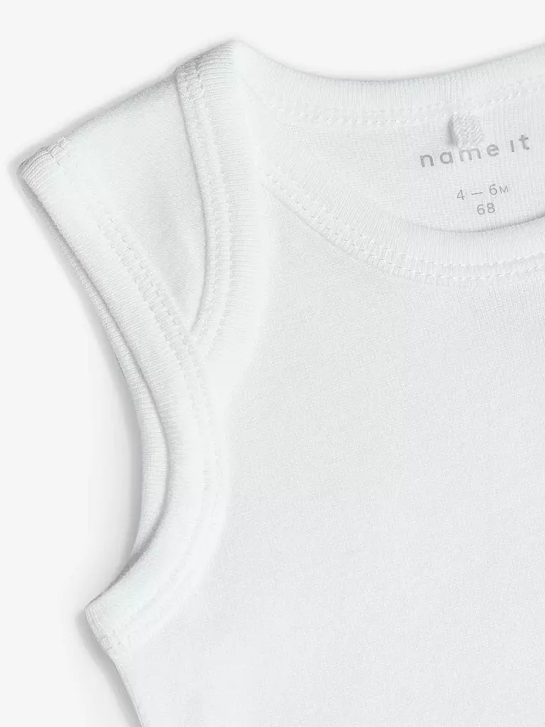 NAME IT | Body neonato confezione da 3 | Bianco
