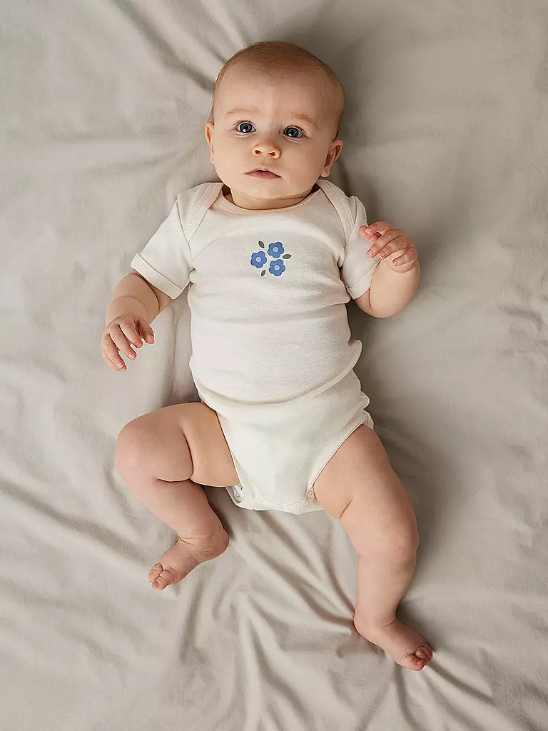 NAME IT | Body neonato NBFBODY confezione da 3 | Crema