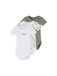NAME IT | Body neonato NBMBODY, confezione da 3 | Bianco