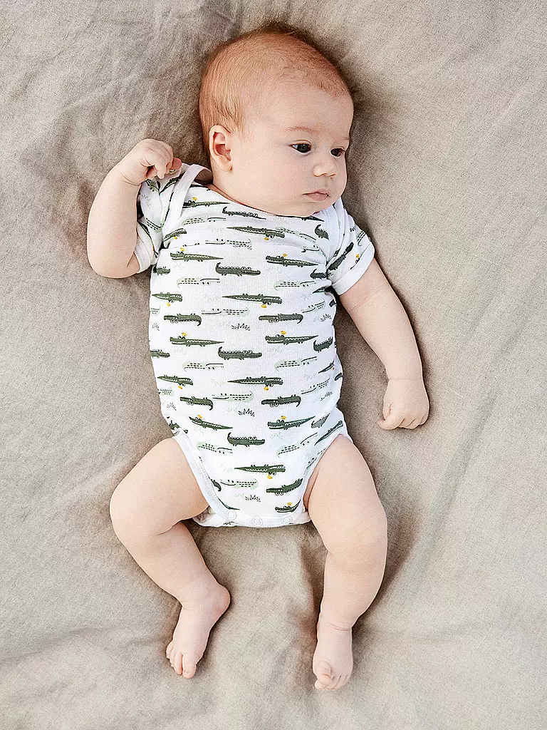 NAME IT | Body neonato NBMBODY, confezione da 3 | Bianco