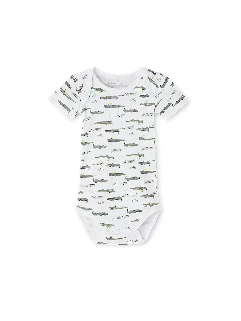 NAME IT | Body neonato NBMBODY, confezione da 3 | 