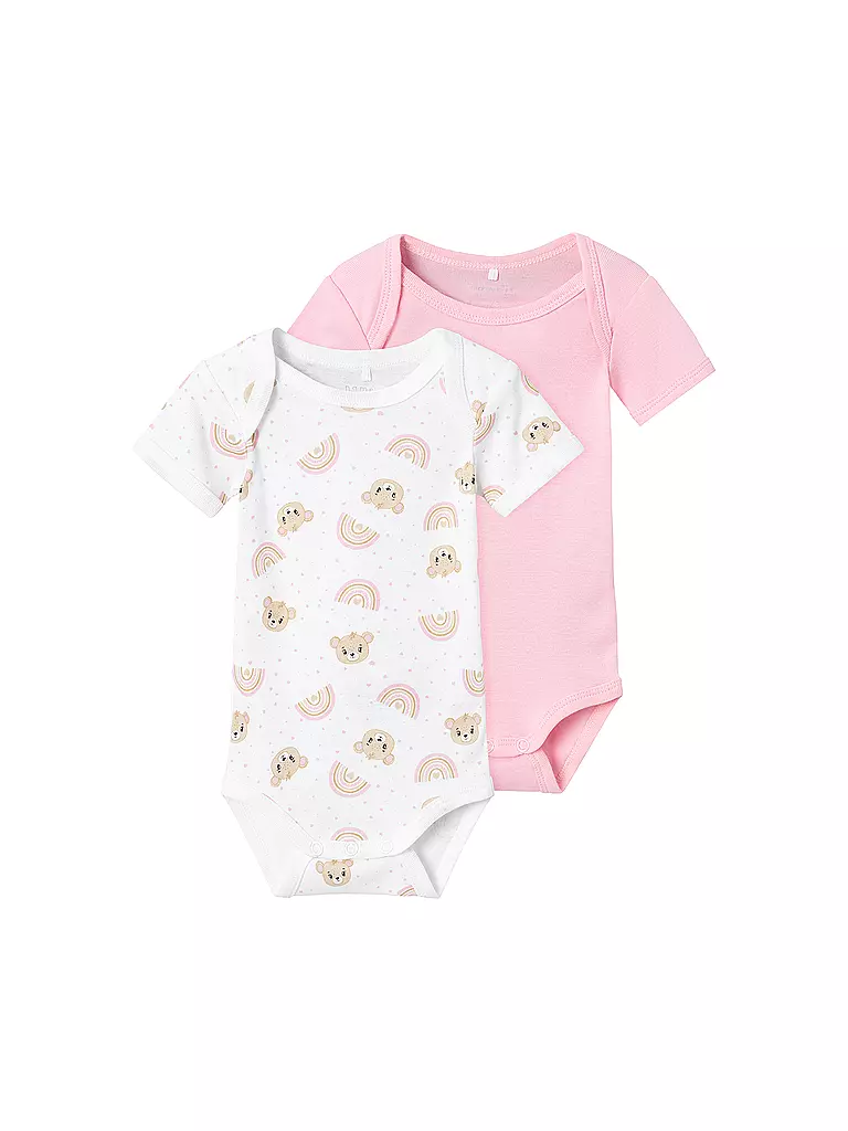 NAME IT | Body neonato NBNBODY confezione da 2 | Fucsia